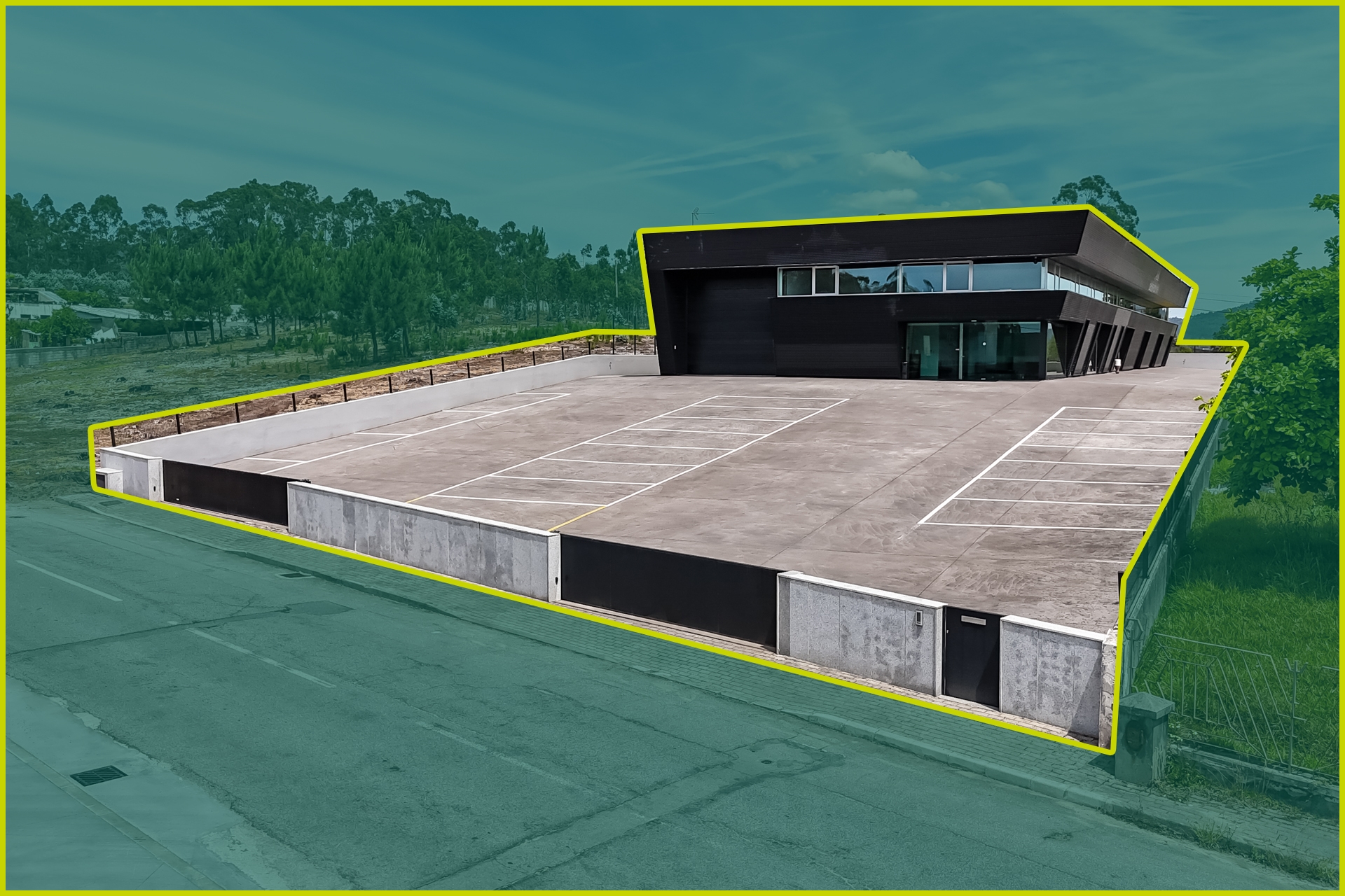 PAVILHÃO c/ Licença p/ Armazém e Serviços em Barcelos
