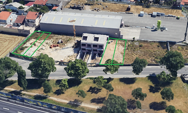 Lote de terreno urbano para construção c/ 407.30m2