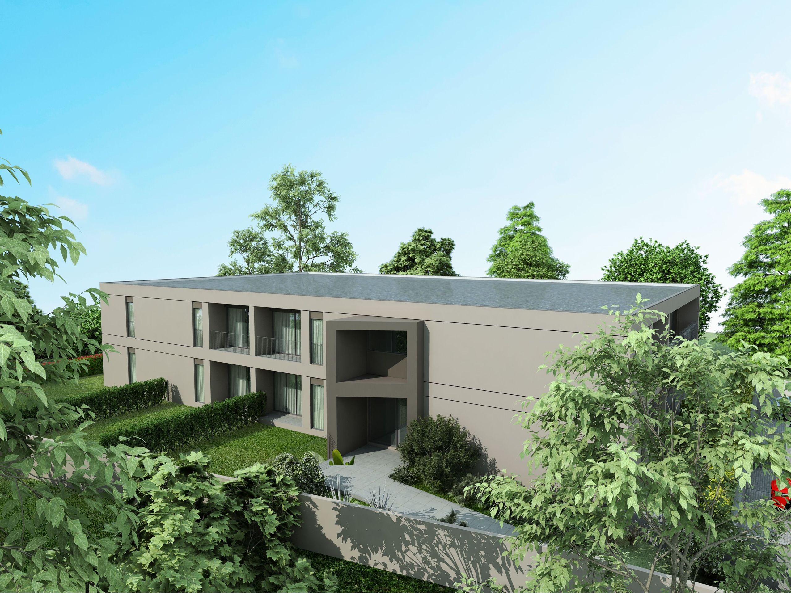 Apartamentos T2 em construção em Manhente com lugar de garagem