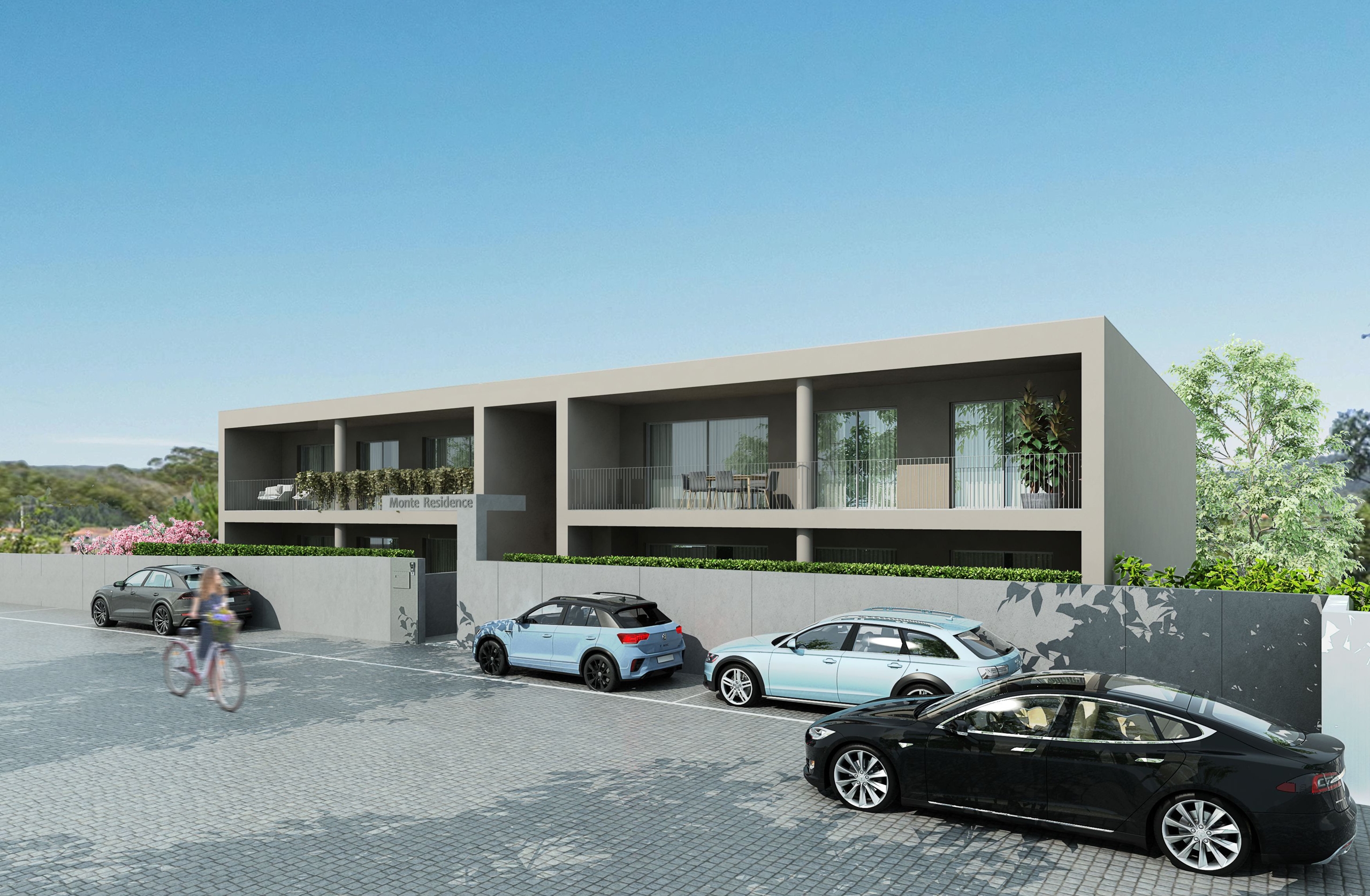 Apartamentos T2 em construção em Vilar do Monte com 2 lugares de garagem