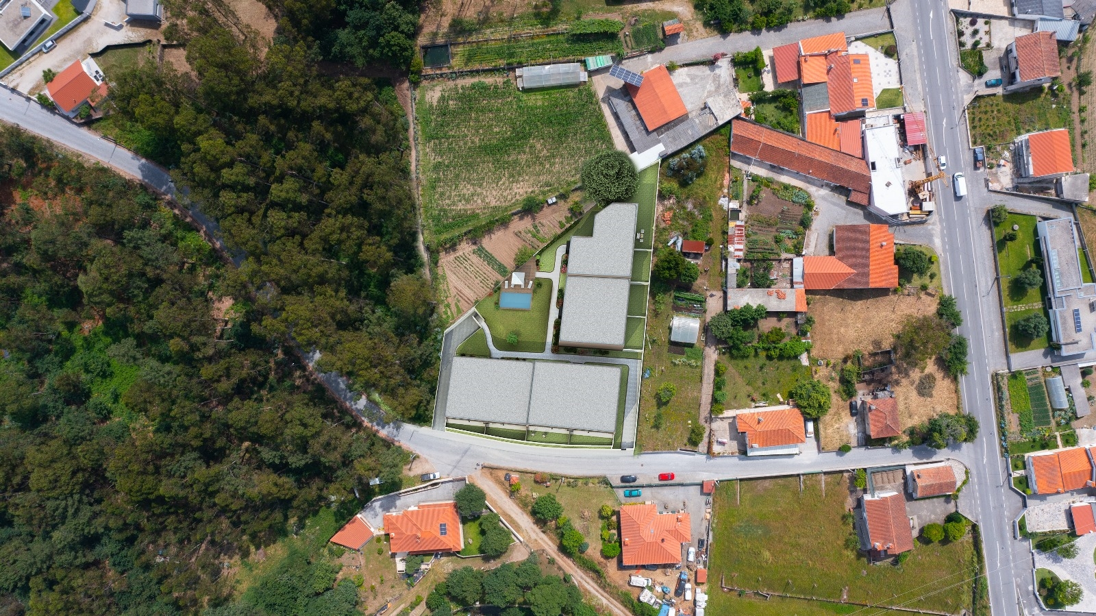 Apartamento T1, NOVO, em condomínio com piscina!