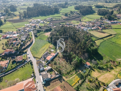 Terreno misto com mais de 2.700 m², localizado em Campo, Barcelos